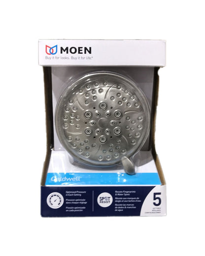 Moen Caldwell Spot Resist Brushed Nickel Shower Head 2.5-GPM
