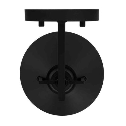 Home Decorators Insdale Matte Black Modern Industrial Bathroom Vanity Light