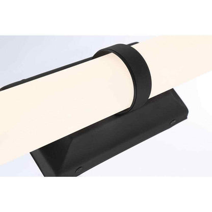 Home Decorators Rolande 16 in. Coal 1-Light LED Bathroom Vanity Light Bar 25837