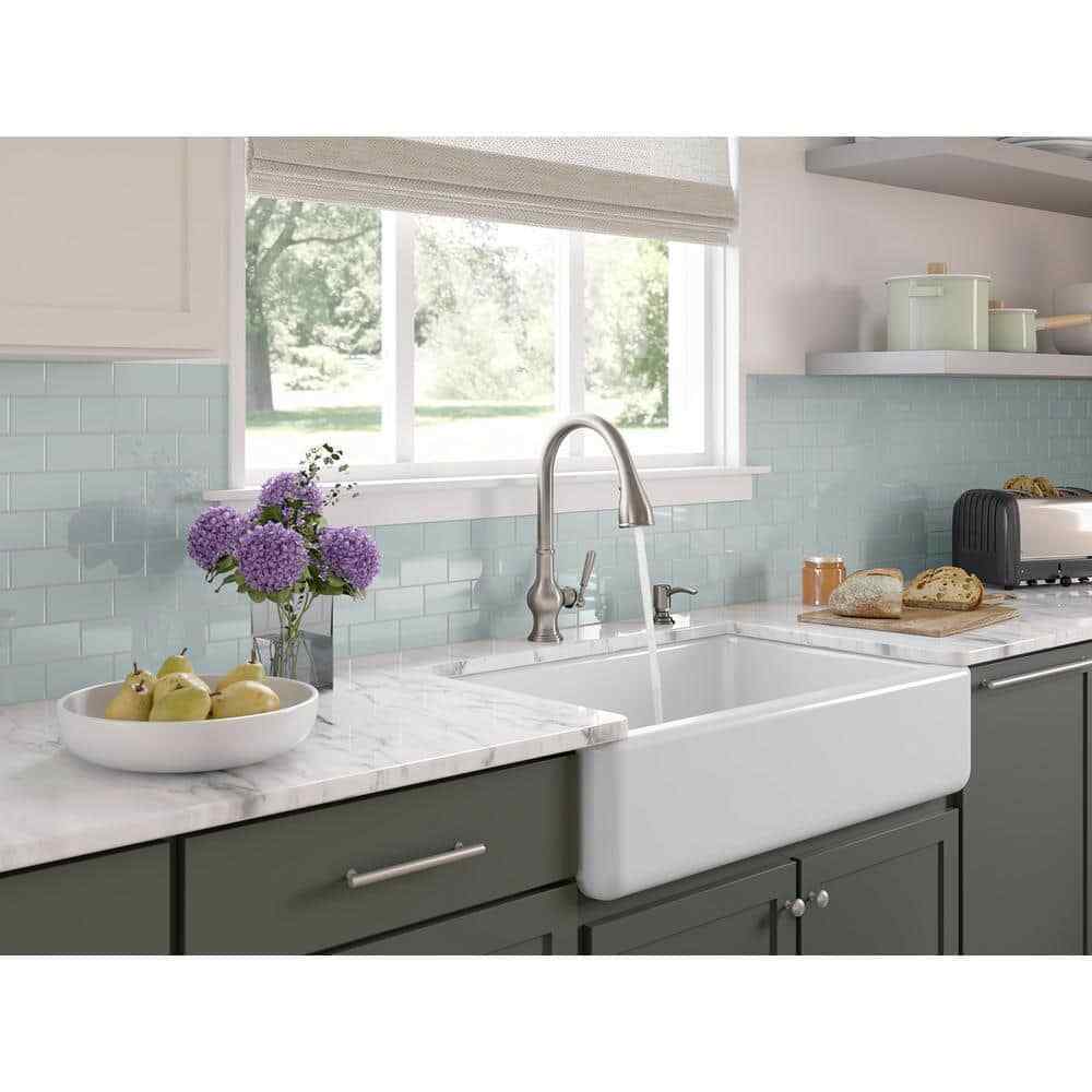 KOHLER Capilano Single-Handle Pull-Down Kitchen Faucet w/ Boost Technology