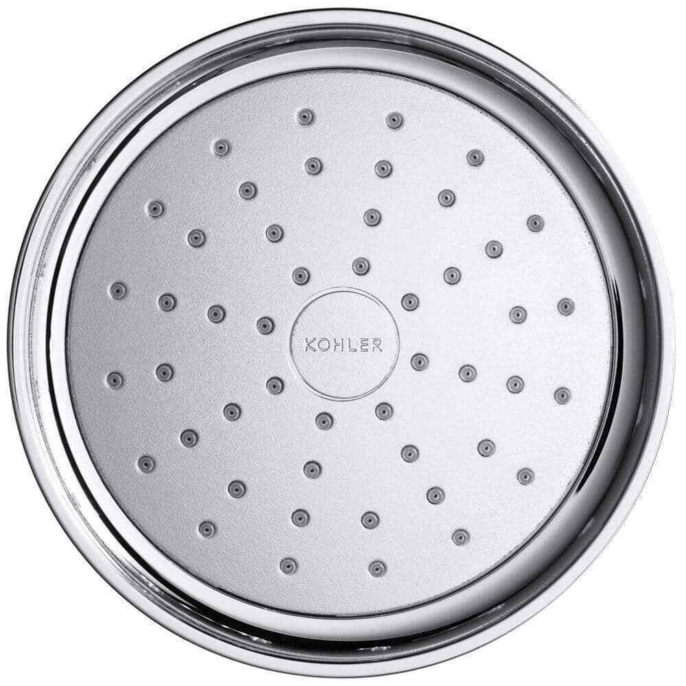 KOHLER Purist 1-Spray 5.5 in. Single Wall Mount Low Flow Fixed Shower Head
