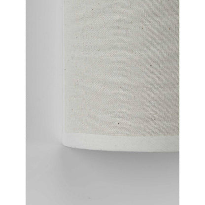 Progress Lighting Inspire 9-Watt White Linen Integrated LED Hallway Wall Sconce