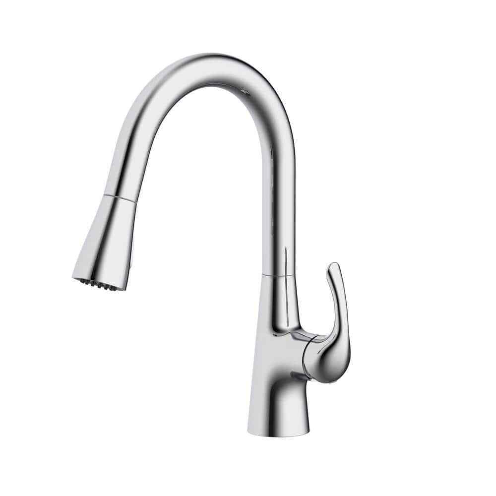 Glacier Bay Clare Single Handle Pull Down Laundry Utility Faucet in Chrome