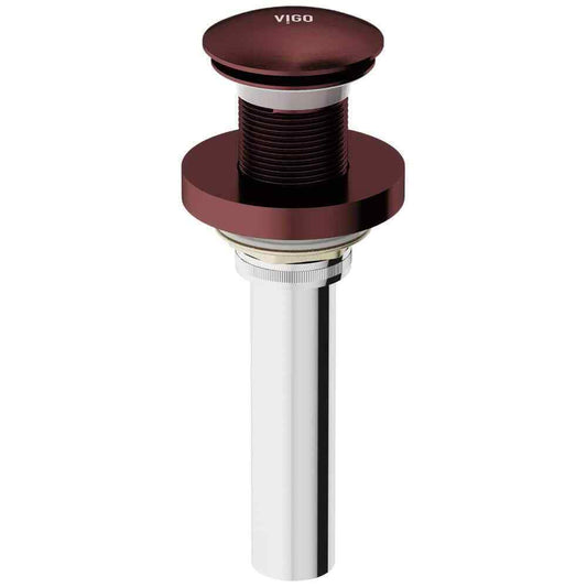 VIGO Vessel Bathroom Sink Pop-Up Drain and Mounting Ring in Oil Rubbed Bronze