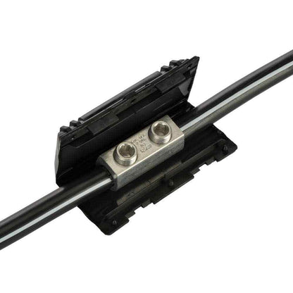 NSI #2 - 4/0 AWG In-Line Gel Splice Kit with Connector Black ESGS-4/0