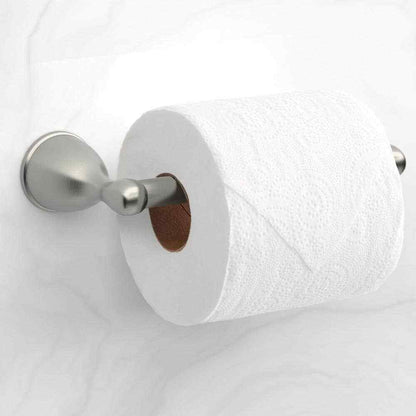 Glacier Bay Builders Spot Free Toilet Paper Holder in Brushed Nickel BTH-008-103