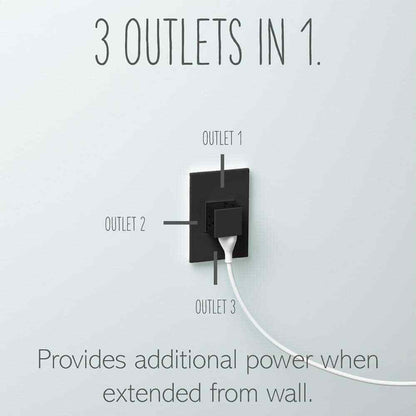Legrand adorne 15 Amp 125-Volt Tamper Resistant 1-Gang Pop-Out Outlet Graphite