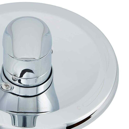Glacier Bay 1-Handle Valve Trim Kit in Chrome Valve Not Included 864790
