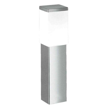 Eglo Calgary 4 in. W x 17.12 in. H Stainless Steel Outdoor Path Light