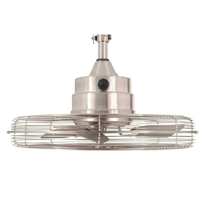 Home Decorators Collection Calthorpe 20 in. Portable Brushed Nickel Ceiling Fan