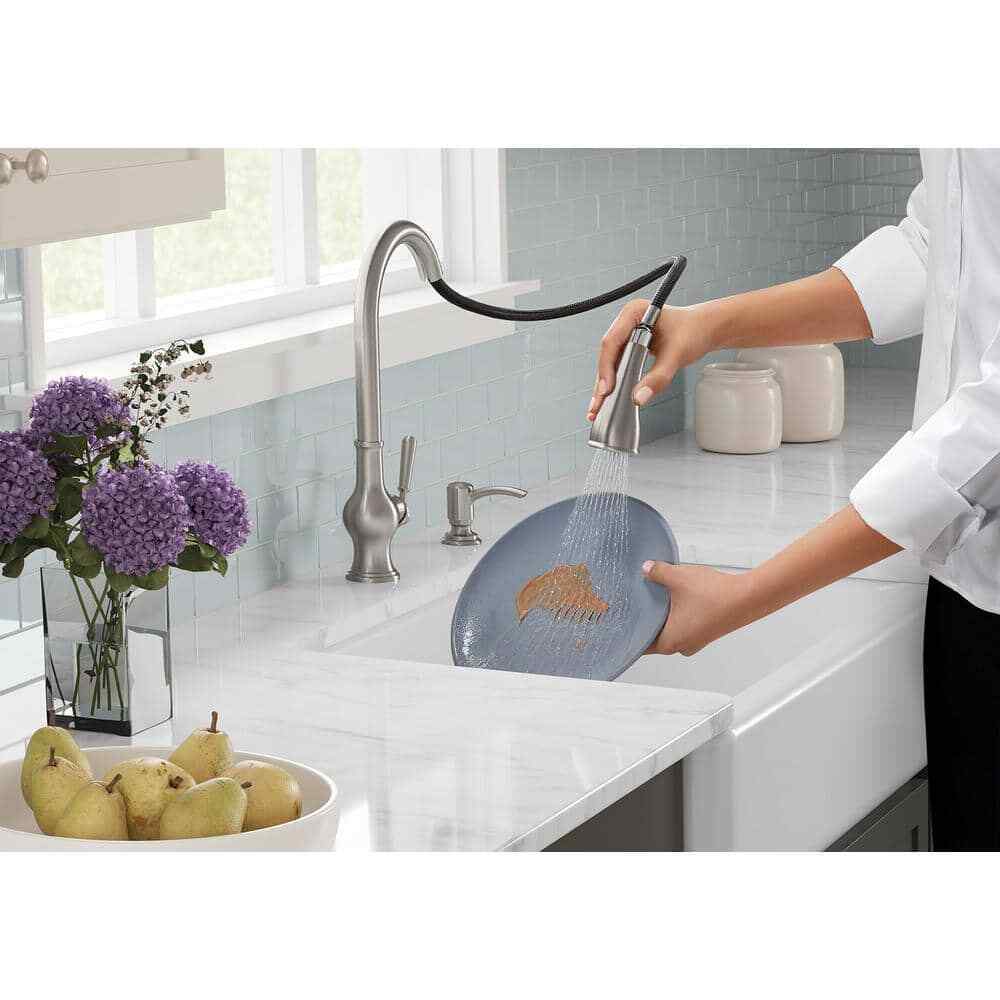 KOHLER Capilano Single-Handle Pull-Down Kitchen Faucet w/ Boost Technology