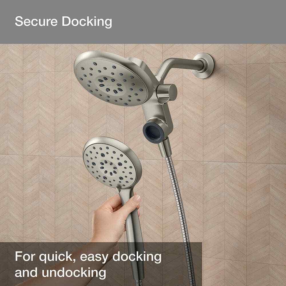 KOHLER Claro 1-Spray Dual Wall Mount Fixed and Handheld Shower Head 1.75 GPM