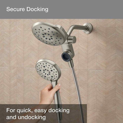 KOHLER Claro 1-Spray Dual Wall Mount Fixed and Handheld Shower Head 1.75 GPM