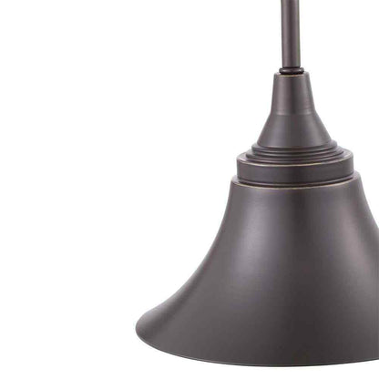 Progress Lighting Glenlake Bronze 19.6 in. Outdoor Wall Mount Gooseneck Lantern