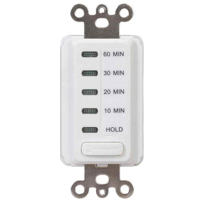 Intermatic 15 Amp 60-Minute Countdown In-Wall Timer - White EC210WK