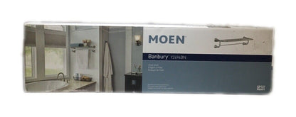 MOEN Banbury Zinc Hotel-Style Bathroom Shelf Brushed Nickel