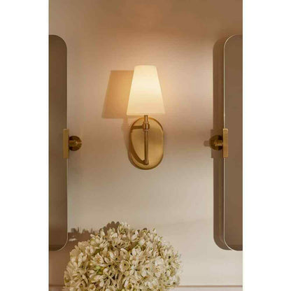 KOHLER Kernen By Studio McGee One-Light Brushed Moderne Brass Wall Sconce
