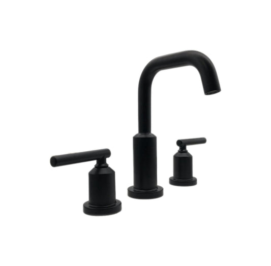MOEN Gibson 8 in. Widespread 2-Handle Bathroom Faucet Trim Kit Matte Black