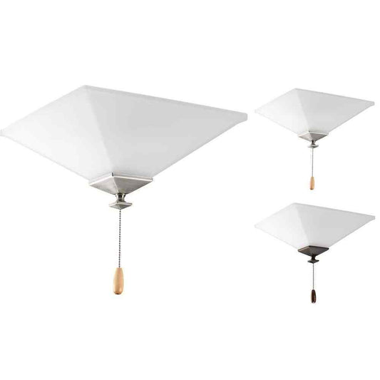 Progress Lighting North Park Collection 2-Light Unfinished Ceiling Fan Light Kit