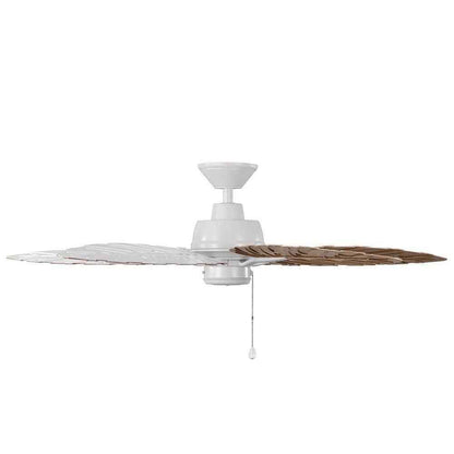 Hampton Bay Marsell 52 in. Indoor/Outdoor Matte White Ceiling Fan w/ Pull Chains