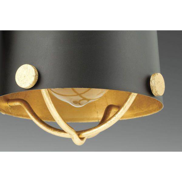 Progress Lighting Era Collection 1-Light Black Pendant