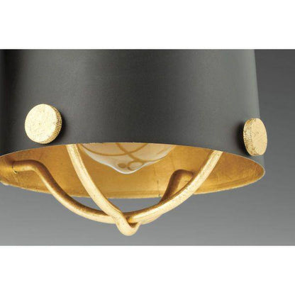 Progress Lighting Era Collection 1-Light Black Pendant
