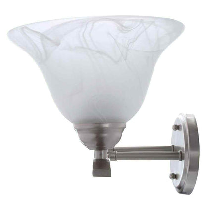 Hampton Bay Andenne 26.3 in. 3-Light Brushed Nickel Bathroom Vanity Light
