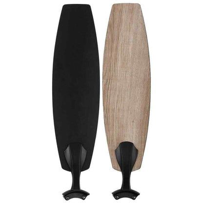 Hampton Bay Stoneridge 52 in. Indoor/Outdoor LED Matte Black Hugger Ceiling Fan