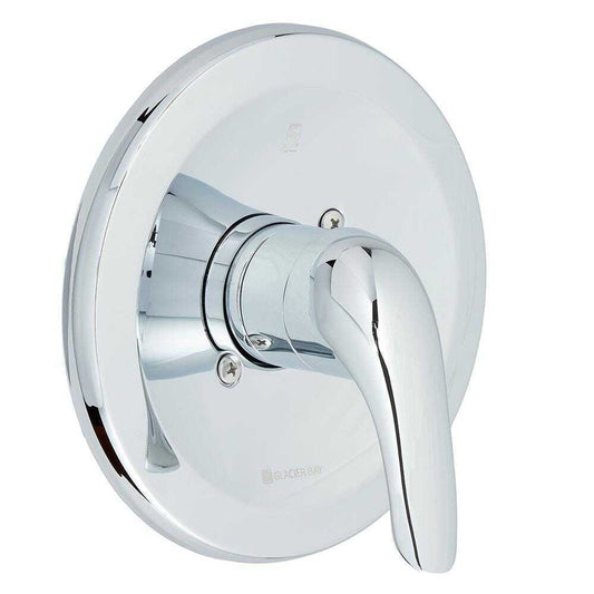 Glacier Bay 1-Handle Valve Trim Kit in Chrome Valve Not Included 864790