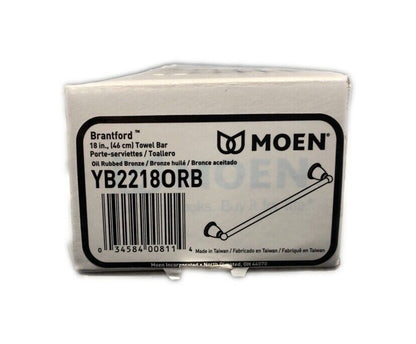 MOEN Brantford 18 in. Towel Bar in Oil Rubbed Bronze YB2218ORB