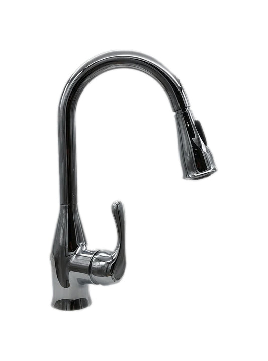 MOEN Kaden Single-Handle Pull-Down Sprayer Kitchen Faucet in Chrome