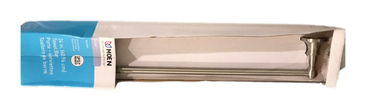 MOEN Vale 24 in. Towel Bar in Spot Resist Brushed Nickel DN4424BN