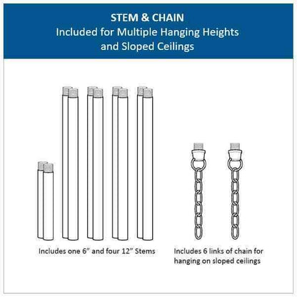 Progress Lighting Ion Collection 12-Light Polished Nickel Modern Chandelier