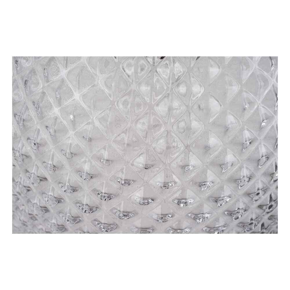 Hampton Bay Walsh 1-Light Black Wall Sconce Light with Prismatic Glass Shade