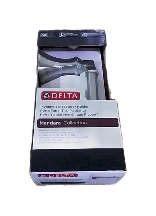 Delta Mandara Wall Mount Pivot Arm Toilet Paper Holder Bath Hardware Accessory