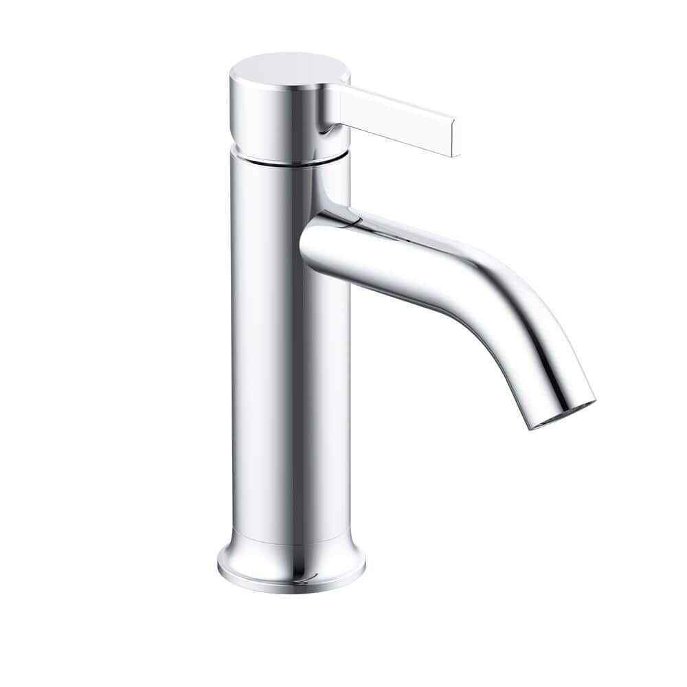 Glacier Bay Ryden Single-Handle Single-Hole Bathroom Faucet in Chrome