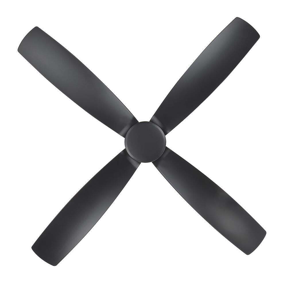 Home Decorators Collection Kitteridge 52 in. Indoor Matte Black Ceiling Fan
