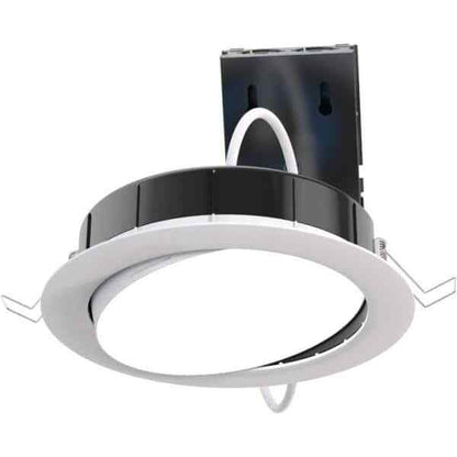 6 in.Tunable Canless Adjustable Integrated LED Recessed Light Downlight Trim