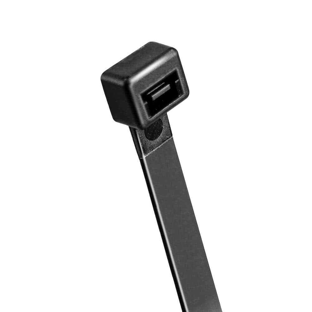 17 in. Heavy Duty 120 lbs. Tensile UL 21S Rated Cable Zip Ties 20-Pack Black