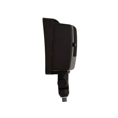 Commercial Electric 950W Equivalent LED Bronze Flood Light Dusk-to-Dawn