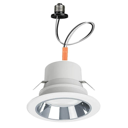 Commercial Electric 4 in. Adjustable LED Recessed Light Trim w/ 4 Trim Colors