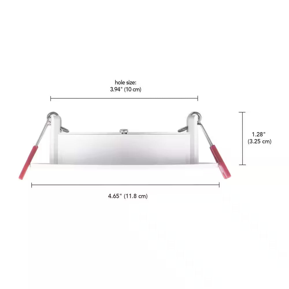 Commercial Electric Pro Value Integrated LED 4 in Round Canless Recessed Light