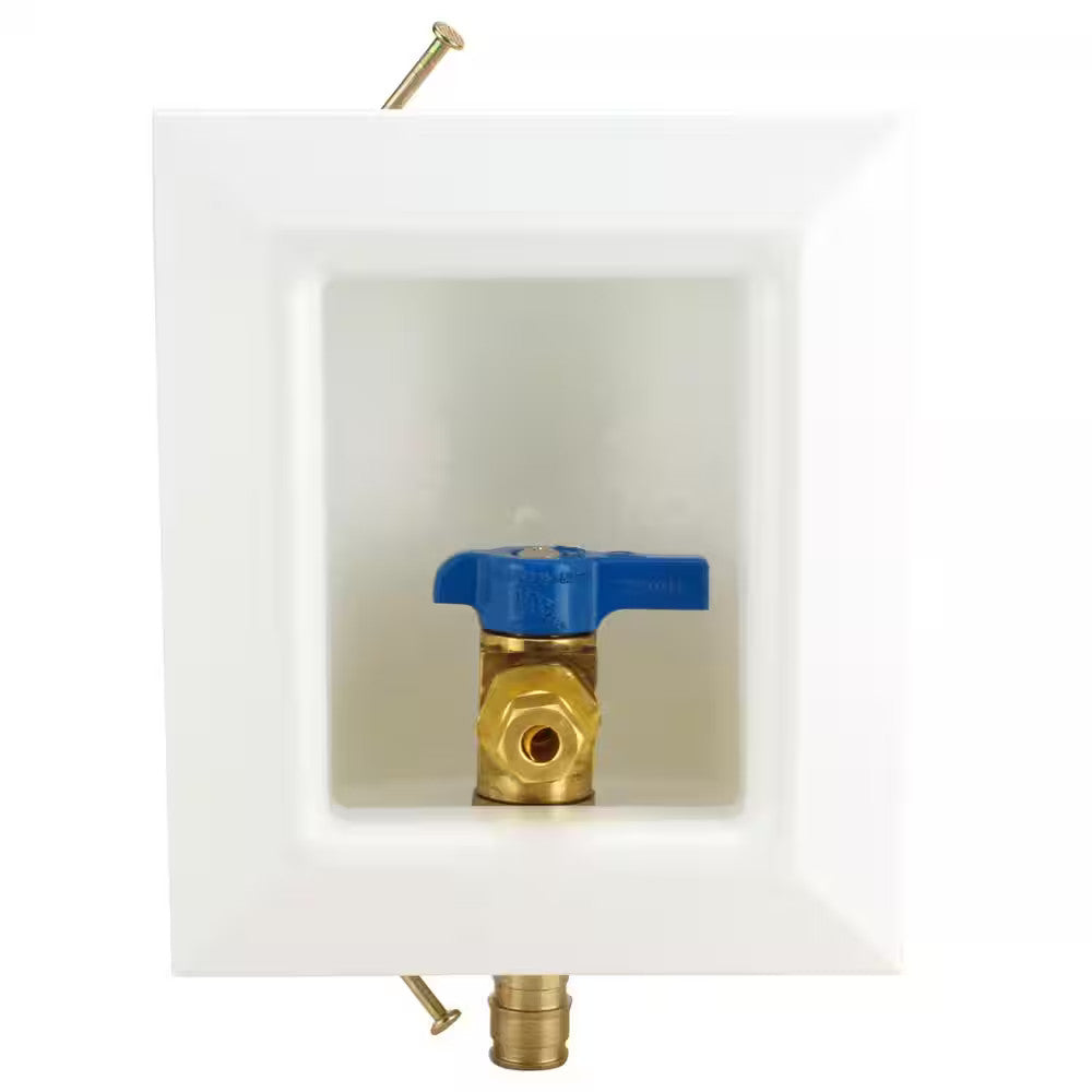 Apollo 1/2 in. Brass PEX-A Barb Icemaker Outlet Box