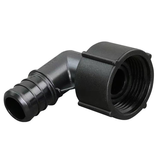 Apollo 3/4 in. Plastic PEX-B Barb x FPT Swivel 90 Degree Elbow 5-Pack