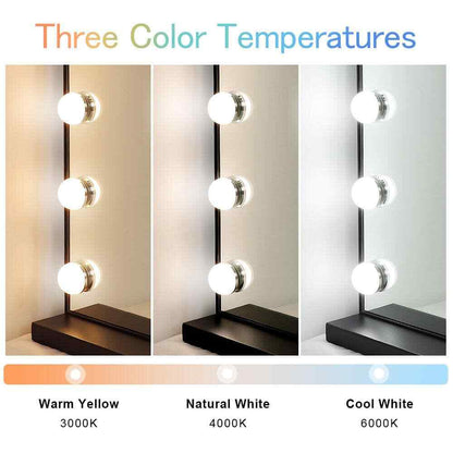 Depuley 23in Vanity Mirror w/ Lights Lighted Makeup Mirror w/ Smart Touch Switch