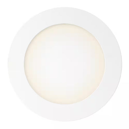 Commercial Electric LED 6 in Round Color Adjust Canless Recessed Light (4-Pack)