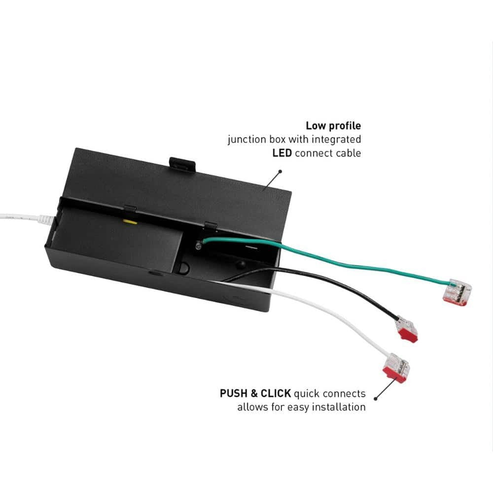 Commercial Electric LED 3 in Round Canless Recessed Light Trackless Soft White