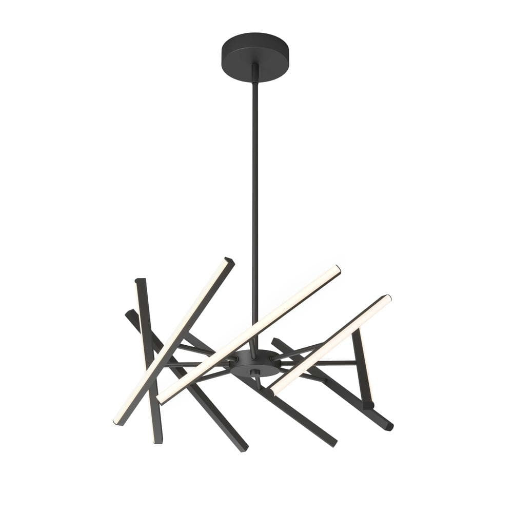 Artika Malibu 30W 1 Light Black Modern 3 CCT Integrated Pendant Light NEW