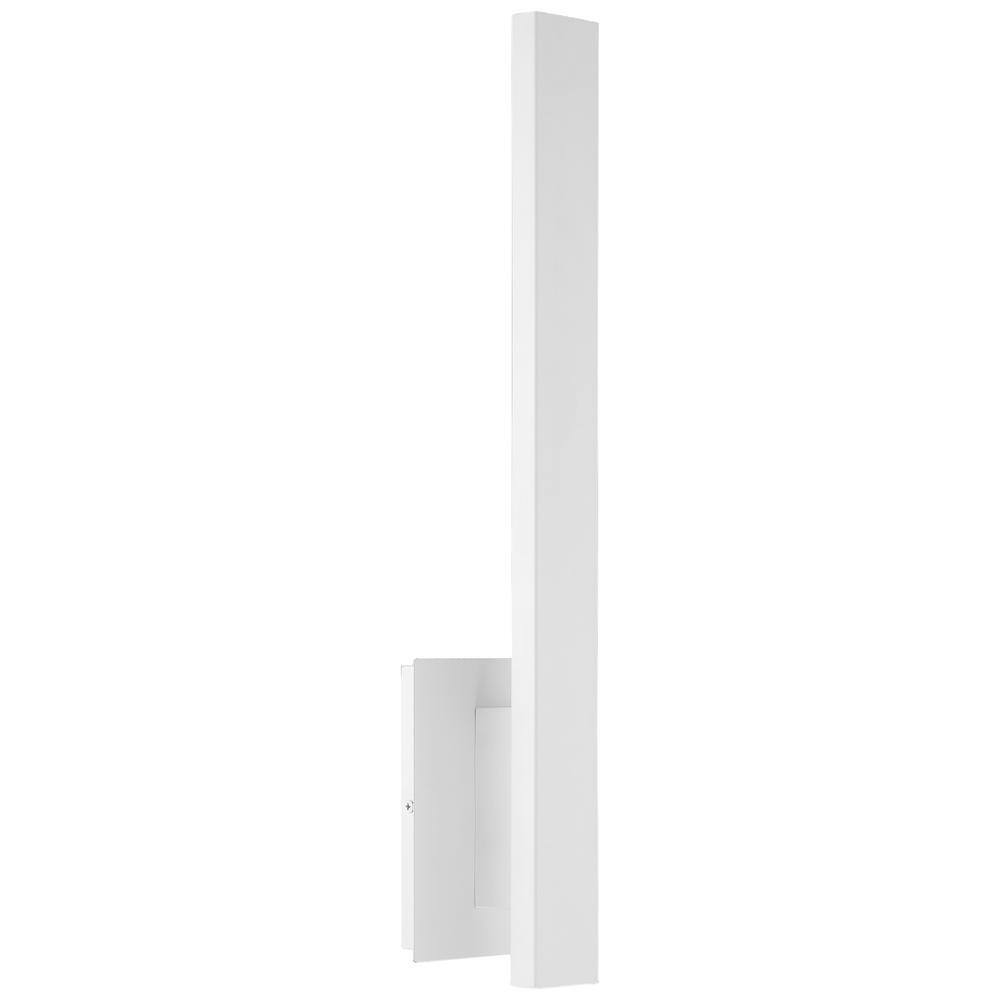Access Lighting Haus 5 in. White LED Sconce with Acrylic Lens 62160LEDD-WH/ACR