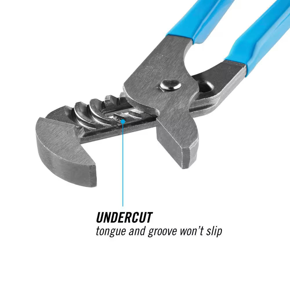 Channellock 12 in. Smooth Jaw Tongue and Groove Plier 445